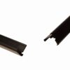 Zwart aluminium profiel