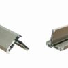 Zilverkleurig aluminium profiel