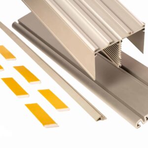 FlexiSlide aluminium afwerking