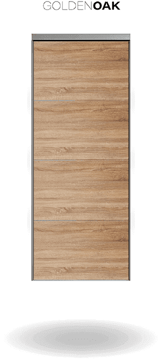 FlexiSlide GoldenOak schuifdeuren